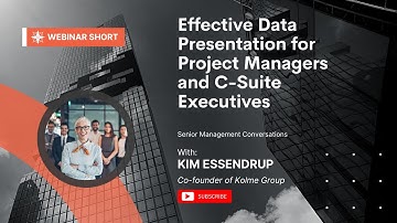Beyond Statistics: Effective Data Presentation for Project Managers and C-Suite Executives