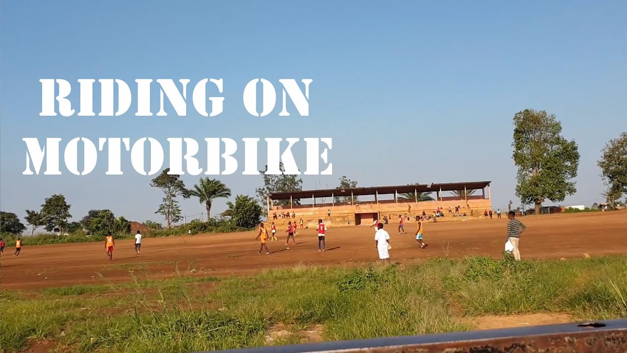 A day in a modern village inAfrica Angola