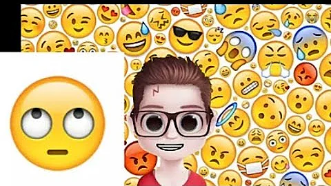 O que significa o emoji de um olho aberto e outro fechado?