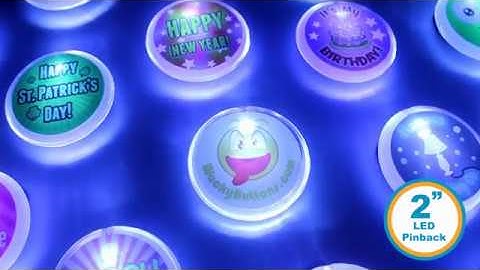 LED Light Up Button Product Showcase