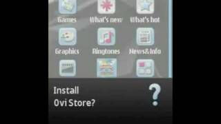How to install Ovi Store on the Nokia N78 screenshot 5