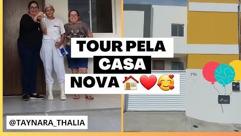 MINHA MAIOR CONQUISTA 🙌🏼 TOUR PELA CASA NOVA 🏡❤️🥰 ( FINANCIADA )