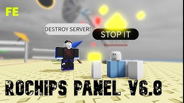 Script Showcase : OP Fe Rochips Admin Panel V6.8