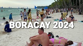 BORACAY’s Busiest & Most Popular Spot - White Beach STATION 2 Walking Tour | Philippines 2024