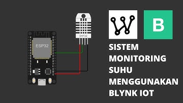 Sistem monitoring suhu menggunakan sensor DHT22 dan Blynk IOT dengan platform Wokwi