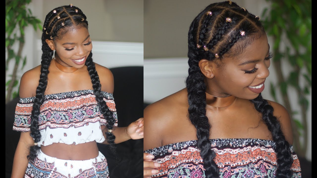 Fun Summer Vacation Hairstyles For Black Women Lipstick Alley