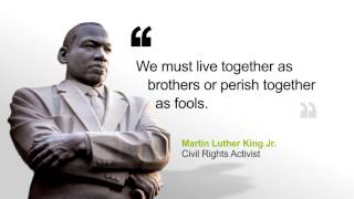 Martin Luther King Quote of the Day! (Jan. 14, 2017) In Honor of MLK