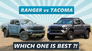 2024 Toyota Tacoma vs 2024 Ford Ranger – Tacoma  TRD Pro vs Ranger Raptor !