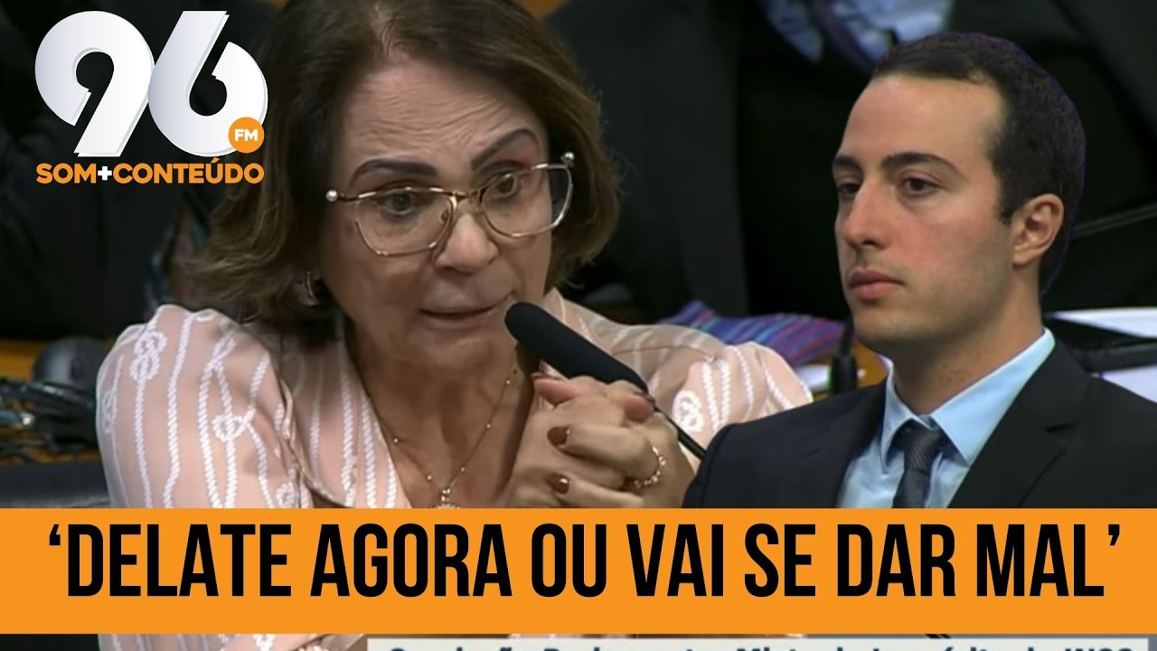 SENADORA FAZ ALERTA A INVESTIGADO: “OU DELATA OU VAI SE DAR MUITO MAL!” 