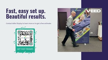 Adler Display Introduces Fast Frames Modular Banner Displays