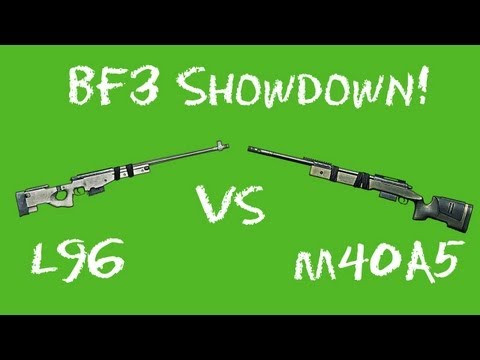 BF3 Showdown - L96 vs M40