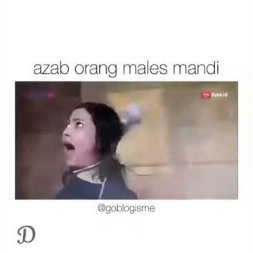 Azab orang males mandi ||story wa || story