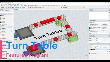 How To Make Turn Table In Flexsim Simulation | Flexsim Simulation Tutorial | Step By Step Modelling