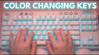 ASMR | Color Changing RGB Keyboard Typing 🌈⌨️ screenshot 3