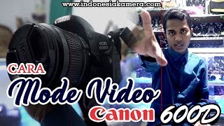 TUTORIAL MEREKAM VIDEO CANON 600D - HASIL BOKEH