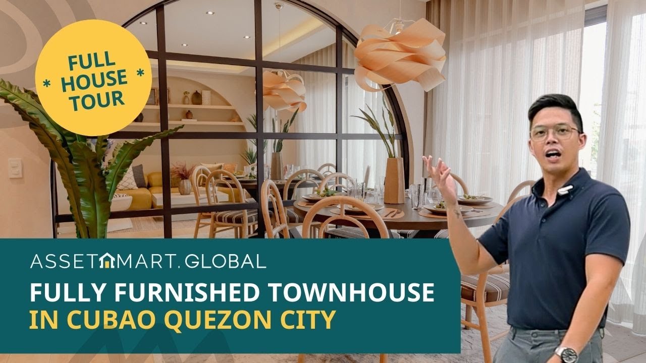 HOUSE TOUR: Fully Furnished 4 Storey Townhouse in Cubao QC