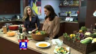 Famous Chef Melody on Fox 5 Talking Organic Gardening Wealth