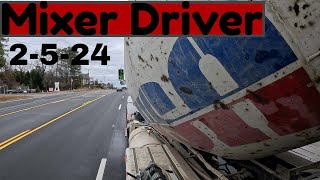 A day in the life of a Ready Mixed Driver 2524.