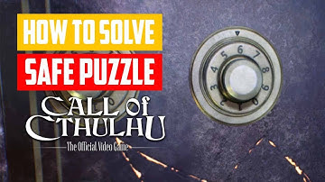 How to Unlock the Safe in Bookstore | Call of Cthulhu
