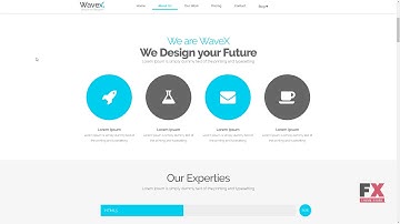 WaveX - One Page Parallax Joomla Template        Jace Cordell