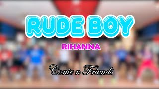 RIHANNA RUDE BOY CONIE N FRIEND'S #viral #dance #zumba #tiktok