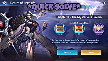CHAPTER 2 - THE MYSTERIOUS CAVERN (PHARSA) • REALM OF LEGENDS | MOBILE LEGENDS: ADVENTURE