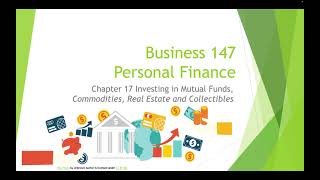 BUS147 Chapter 17