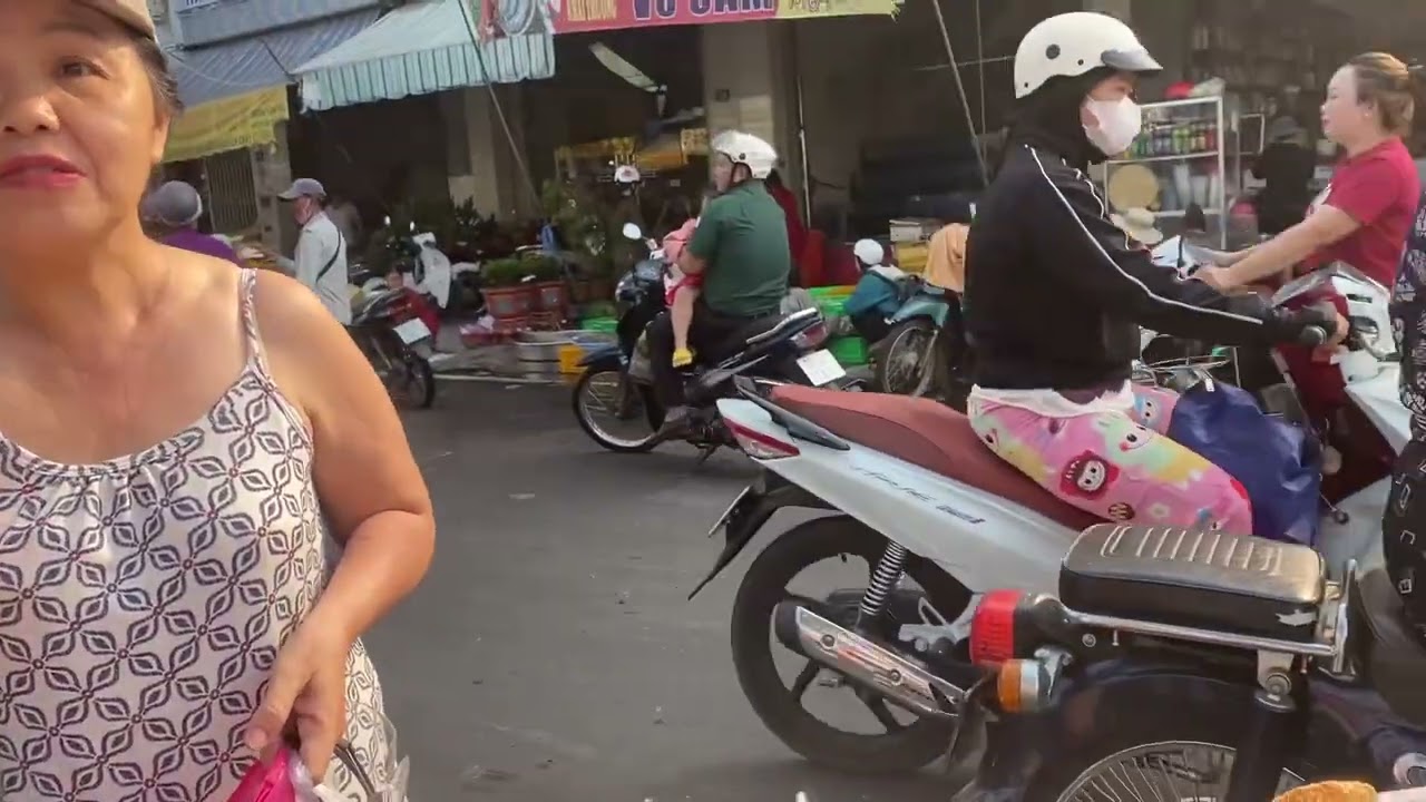 Chợ Hồng ngự lần đầu đặt chân đến !