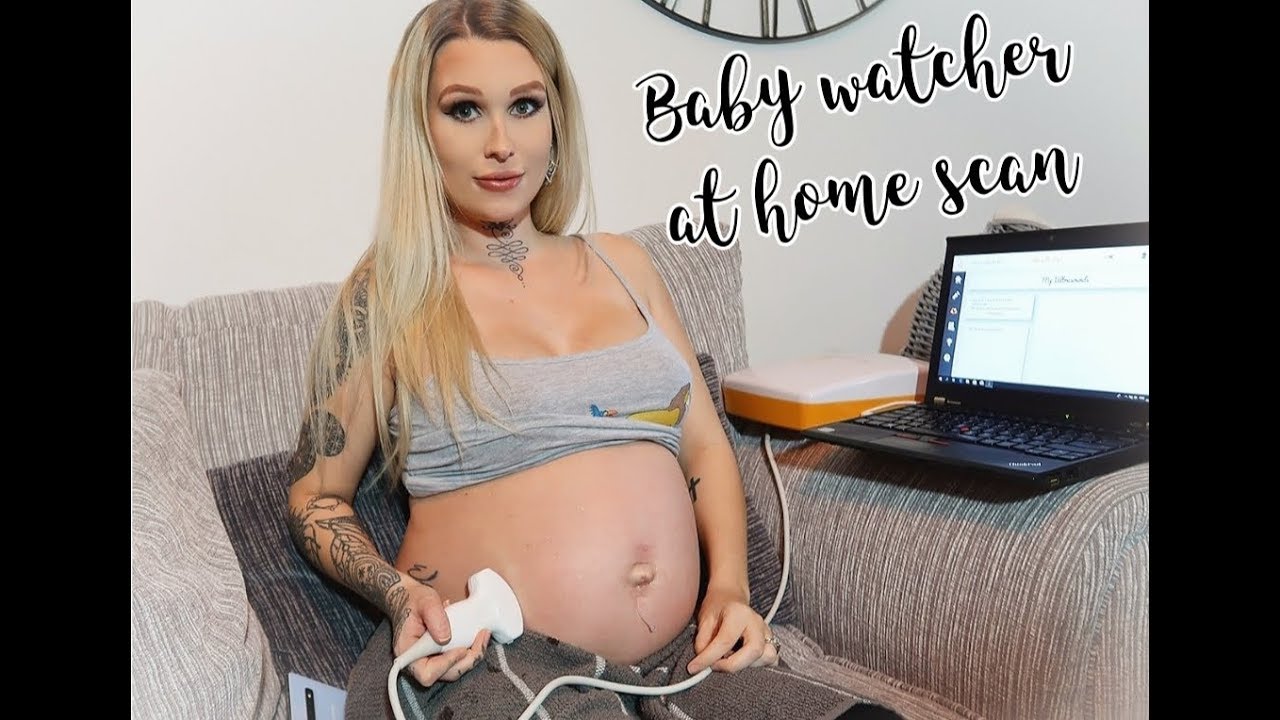 At home Baby scan | Baby watcher | Seeing the baby at home YouTube