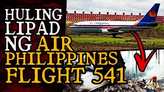 LAST FLIGHT OF AIR PHILIPPINES 541: HUMAN ERROR ba o dahil sa VINTAGE AIRCRAFT MODEL?!