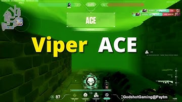 Valorant Viper Ace in Live Stream 1v5 clutch Ace Viper Ultimate Ace 2022 Viper Main