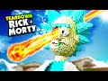 A METEOR Crashes INTO The RICK AND MORTY HOME - Teardown Mods