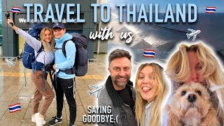 TRAVEL TO THAILAND WITH US! *The First Backpacking Vlog*