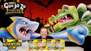 6 Heroes of Goo Jit Zu Minis New Goo Power Translucents versus packs! AdventureFun Toy review!