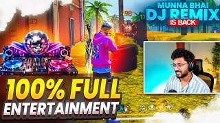 DJ Munna Bhai Is Back..!!  (New Mashup...!!) 😂 - Free Fire Telugu - MBG ARMY screenshot 3