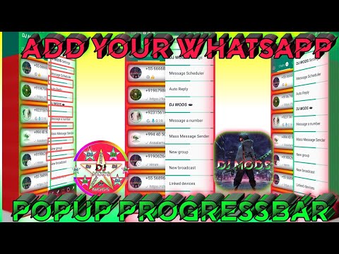 How To Add In Whatsapp Popup Progressbar / Whatsapp Popup 2023 /Whatsapp Popup Progressbar Kise Kore