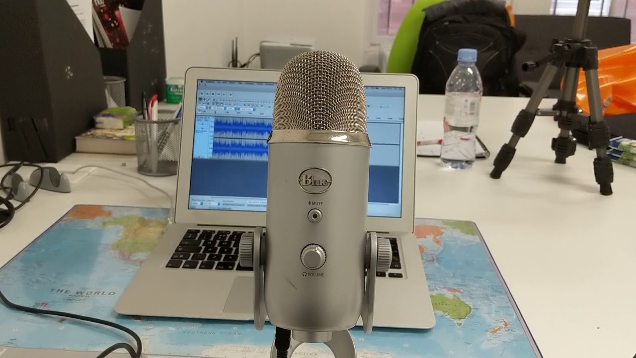 Podcasting with the Blue Yeti microphone