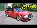 THIS HOME BUILT ENGINE SWAPPED 320BHP VOLVO WAGON IS NUTS!