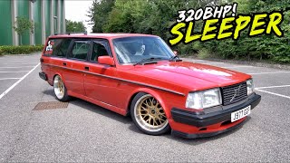 THIS HOME BUILT ENGINE SWAPPED 320BHP VOLVO WAGON IS NUTS!