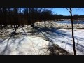 Ice jam, Little Beaver Creek, February 22, 2014