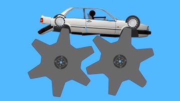 Ultimate Car Crashes - Phun Algodoo Moments #3