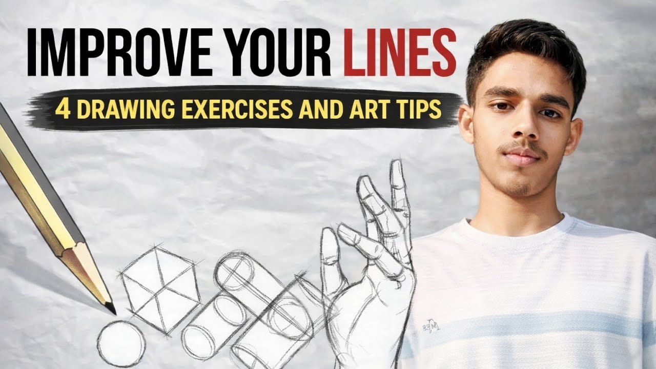 Essential Drawing Exercises | Improve Pencil Control & Line Flow! 🎨 ...