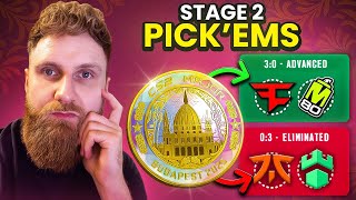 Budapest Major Pickems Stage 2 Did I Make The Right Calls?