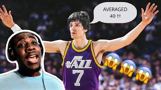 HE AVERAGED 40?!??|How Good Was Pistol Pete Maravich Actually?|Mekhi Reaction Video