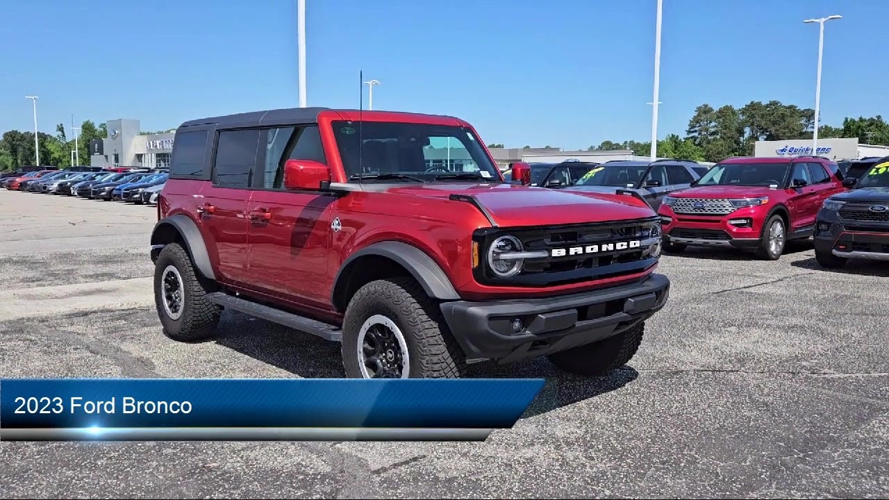 2023 Ford Bronco Fayetteville  Hope Mills  Raeford  Ft. Bragg  Lumberton