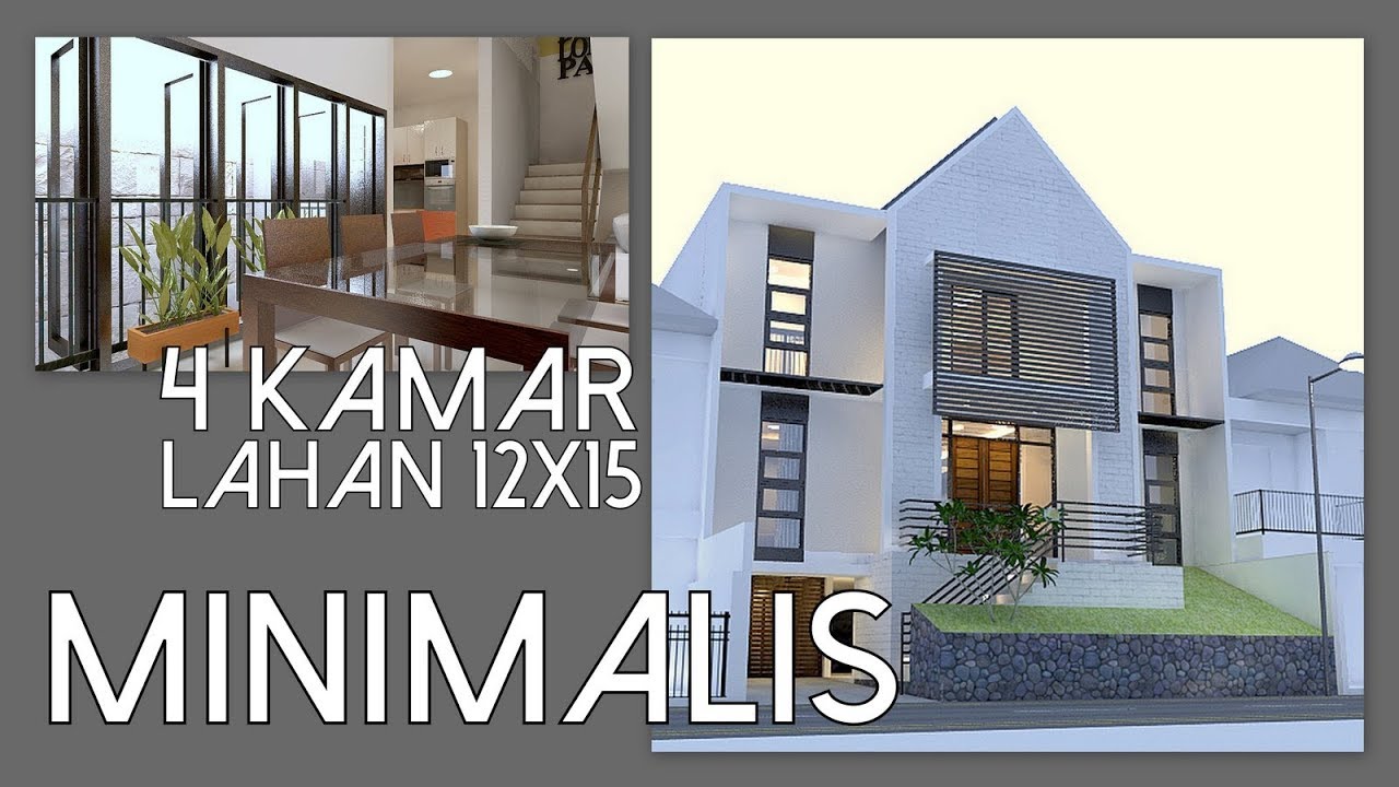 Rumah 2 Lantai Basement Yang Minimalis Lahan 12x15m YouTube