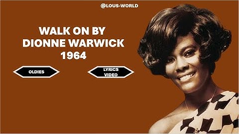 Walk on By Lyric Video version - Lyric Video performance video thumbnail