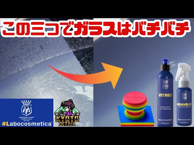 VITREO 250ml + AQUAVELOX 100ml Set VITREO - Glass polish