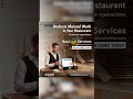 Reduce manual work in your restaurant. Book demo: +447438823475