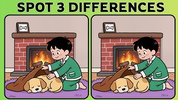 Spot the Difference Challenge | Can You Find All 3?  [Puzzle #4] | Brain teaser